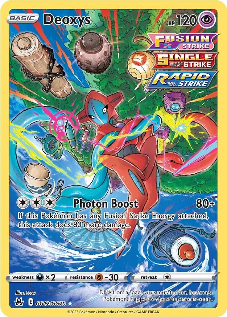 Deoxys (GG12/GG70) [Sword & Shield: Crown Zenith] | Devastation Store