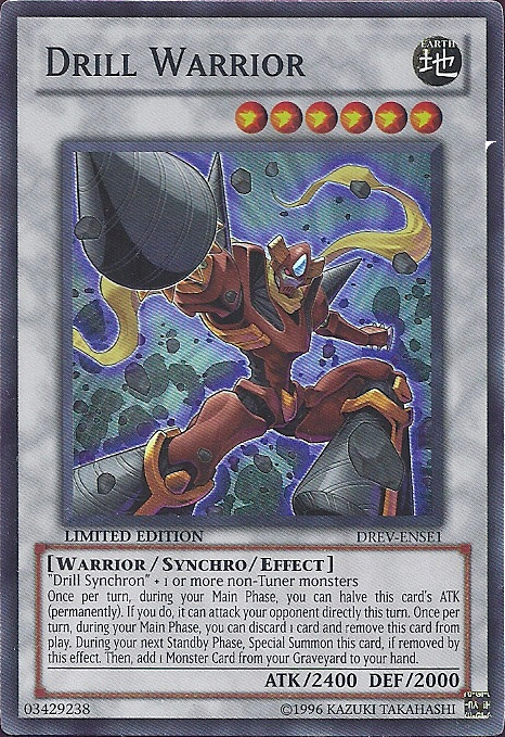 Drill Warrior [DREV-ENSE1] Super Rare | Devastation Store