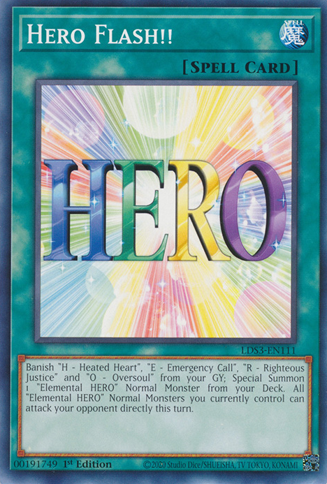 Hero Flash!! [LDS3-EN111] Common | Devastation Store