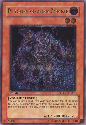 Plaguespreader Zombie (UTR) [CSOC-EN031] Ultimate Rare | Devastation Store