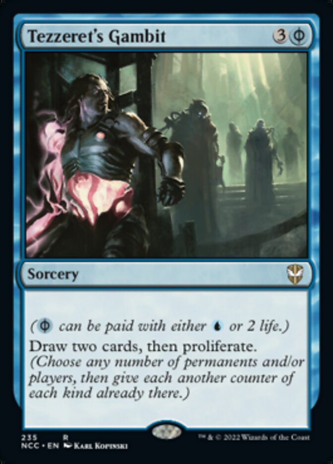 Tezzeret's Gambit [Streets of New Capenna Commander] | Devastation Store