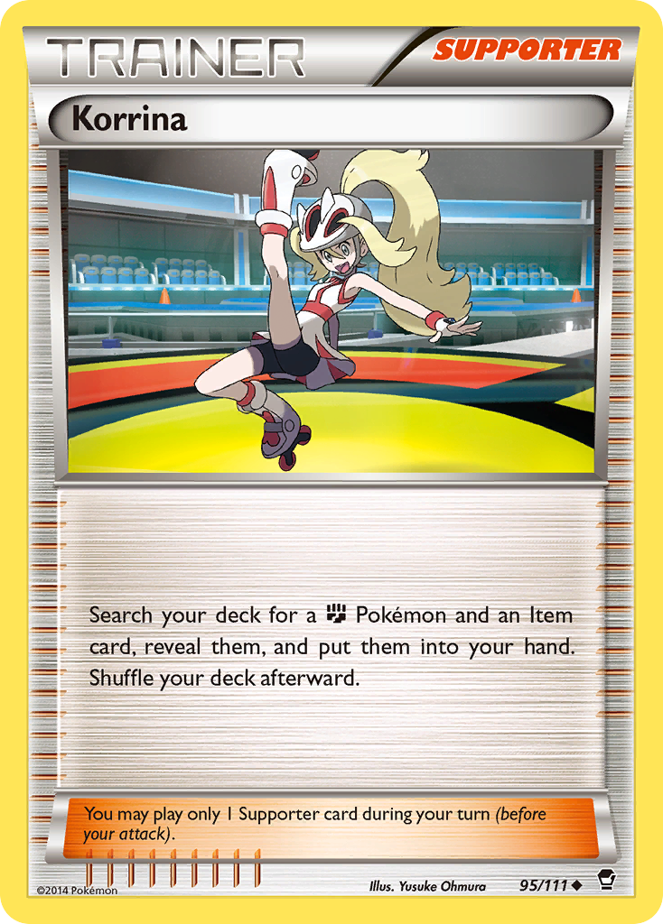 Korrina (95/111) [XY: Furious Fists] | Devastation Store