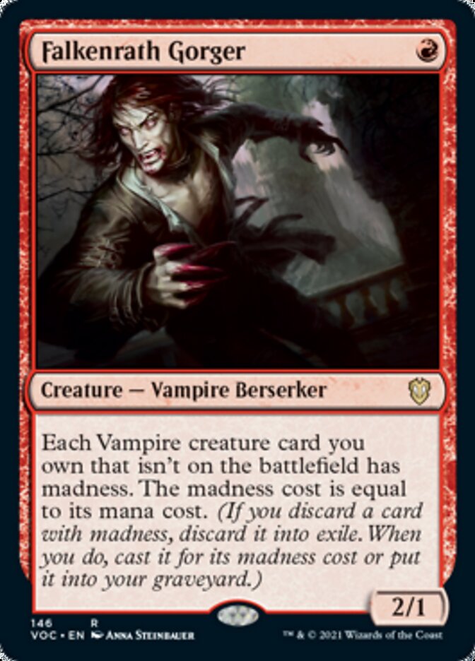 Falkenrath Gorger [Innistrad: Crimson Vow Commander] | Devastation Store