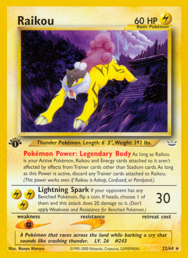 Raikou (22/64) [Neo Revelation 1st Edition] | Devastation Store