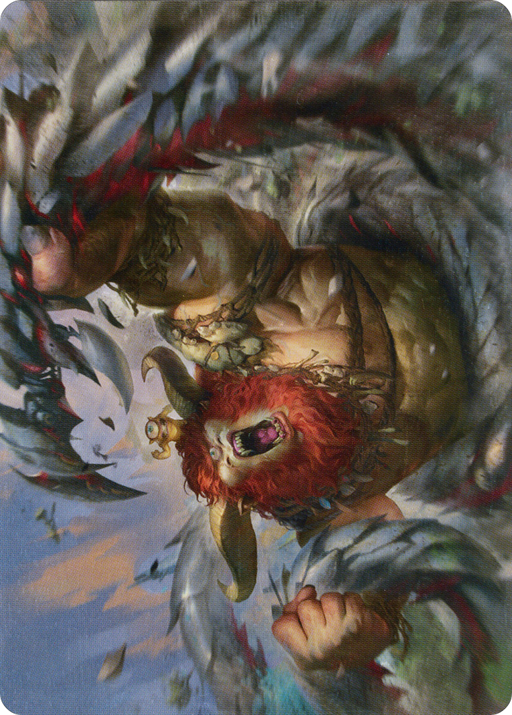 Borborygmos and Fblthp Art Card (42) [March of the Machine Art Series] | Devastation Store