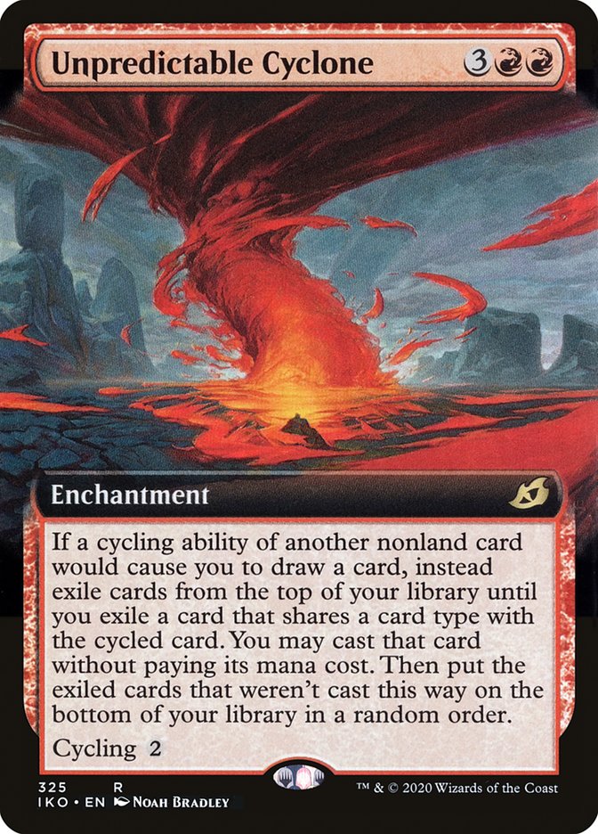 Unpredictable Cyclone (Extended Art) [Ikoria: Lair of Behemoths] | Devastation Store