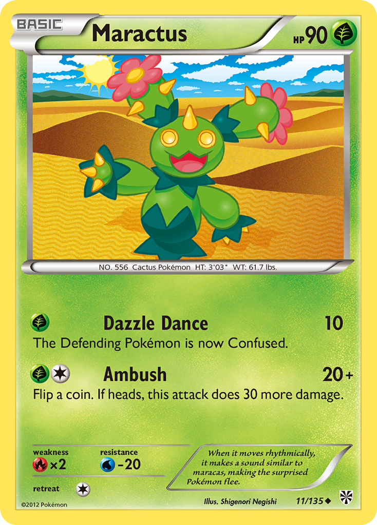 Maractus (11/135) [Black & White: Plasma Storm] | Devastation Store