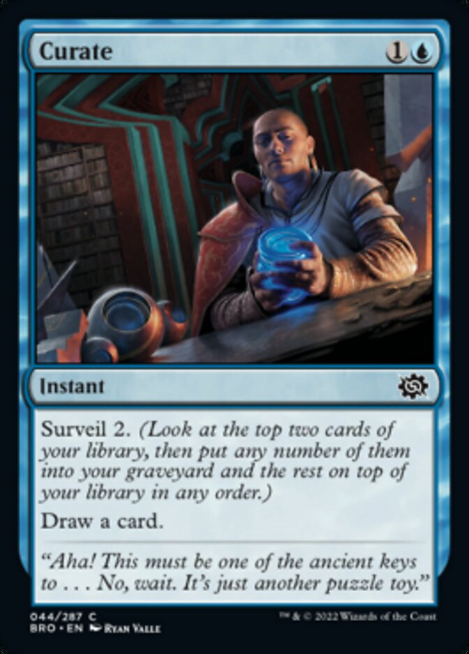 Curate [The Brothers' War] | Devastation Store