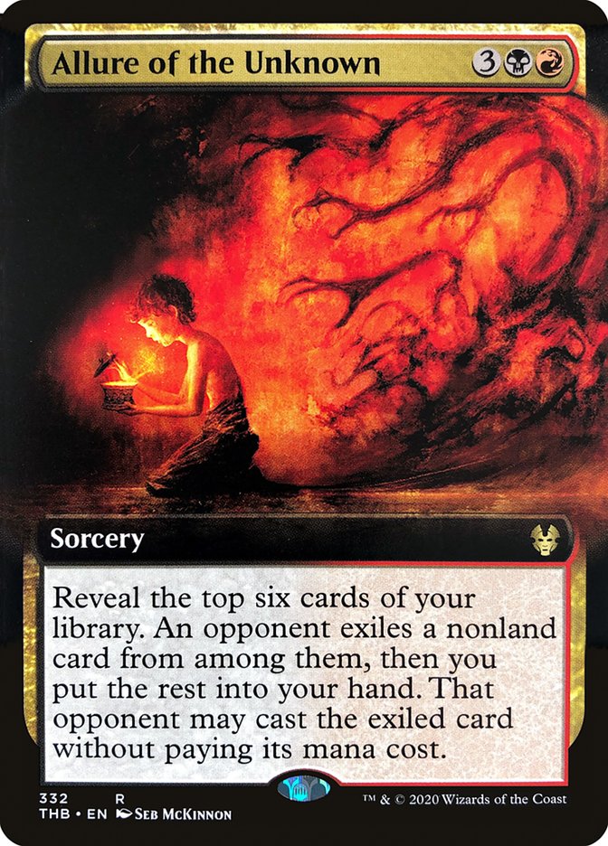 Allure of the Unknown (Extended) [Theros Beyond Death] | Devastation Store