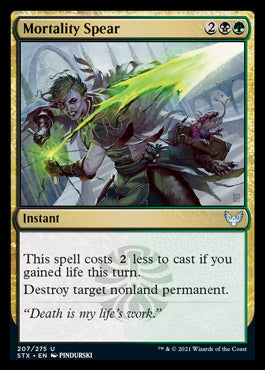 Mortality Spear [Strixhaven: School of Mages] | Devastation Store