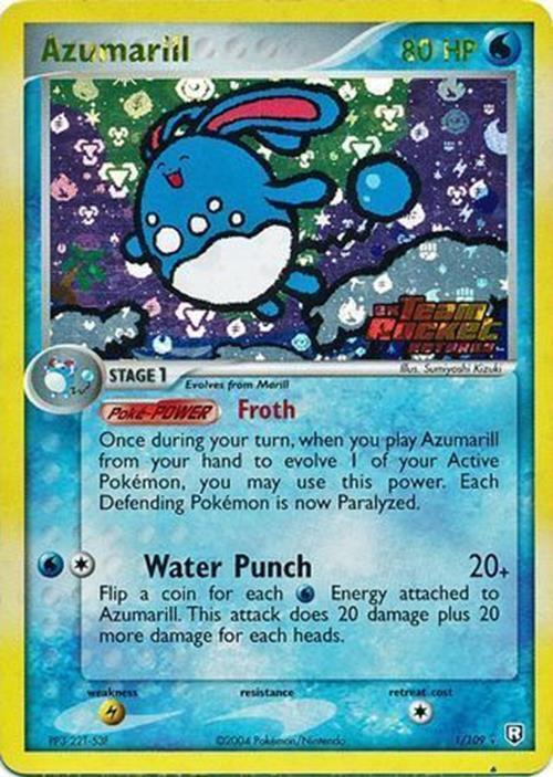 Azumarill (1/109) (Stamped) [EX: Team Rocket Returns] | Devastation Store