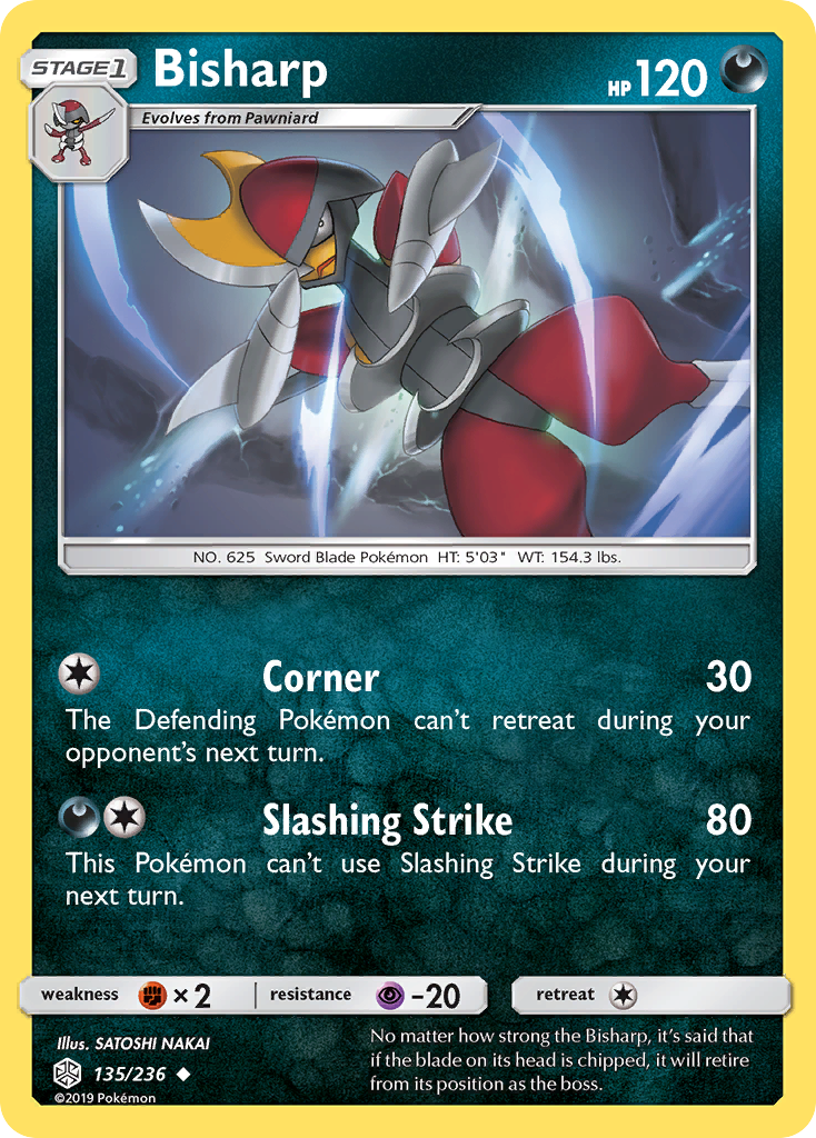 Bisharp (135/236) [Sun & Moon: Cosmic Eclipse] | Devastation Store