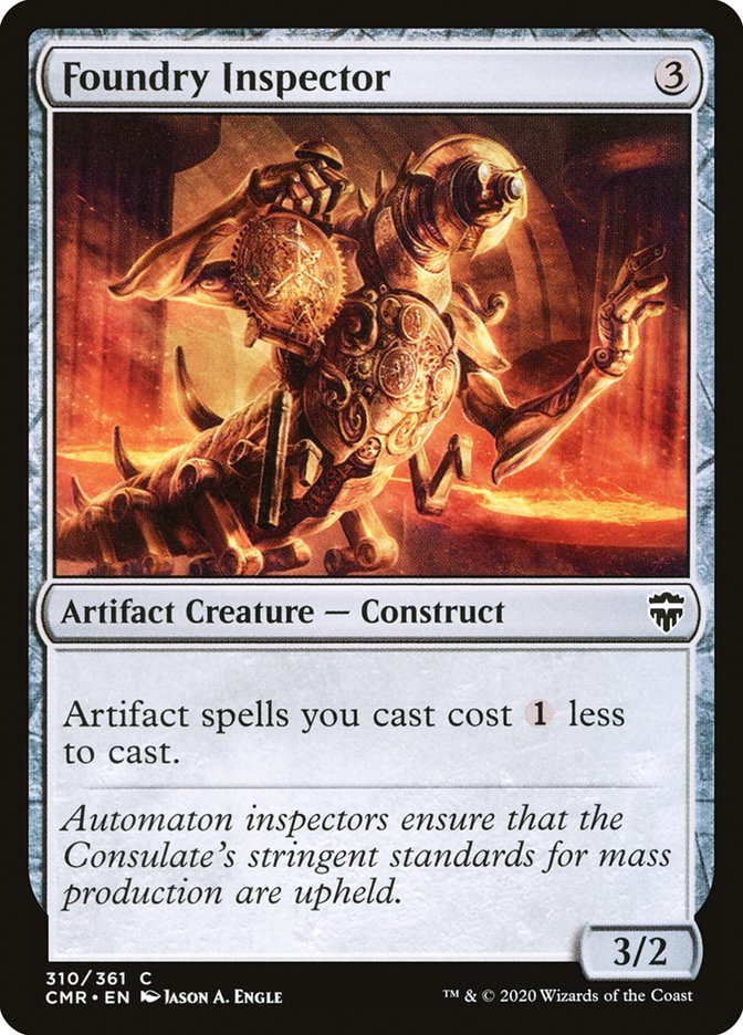 Foundry Inspector [Commander Legends] | Devastation Store