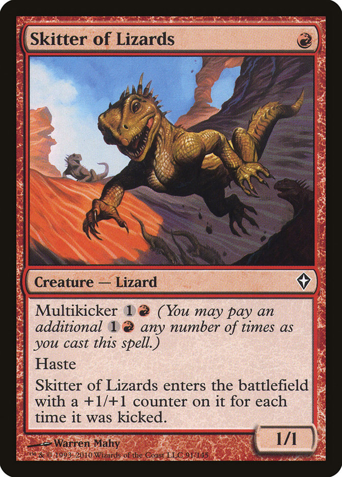 Skitter of Lizards [Worldwake] - Devastation Store | Devastation Store
