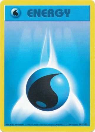 Water Energy (102/102) [Base Set Shadowless Unlimited] | Devastation Store