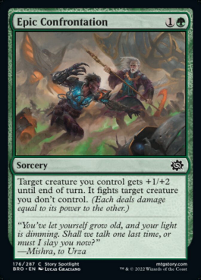 Epic Confrontation [The Brothers' War] | Devastation Store