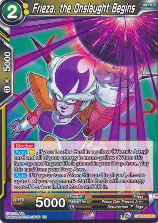 Frieza, the Onslaught Begins [BT12-102] | Devastation Store