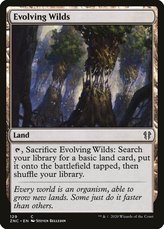 Evolving Wilds [Zendikar Rising Commander] | Devastation Store