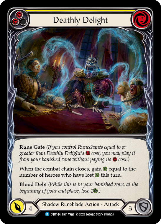 Deathly Delight (Yellow) [DTD144] (Dusk Till Dawn) | Devastation Store
