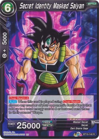 Secret Identity Masked Saiyan [BT10-140] | Devastation Store