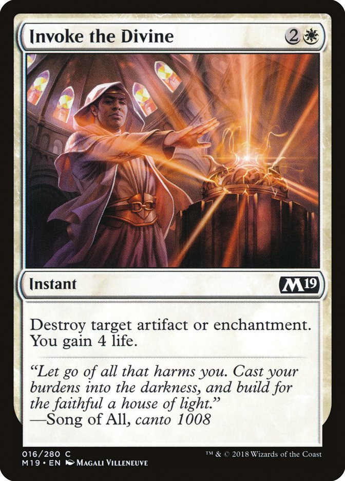Invoke the Divine [Core Set 2019] - Devastation Store | Devastation Store
