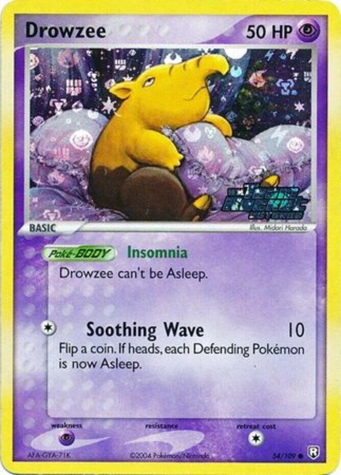 Drowzee (54/109) (Stamped) [EX: Team Rocket Returns] | Devastation Store