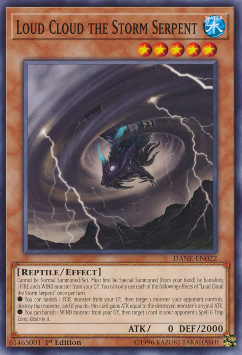 Loud Cloud the Storm Serpent [DANE-EN022] Common | Devastation Store