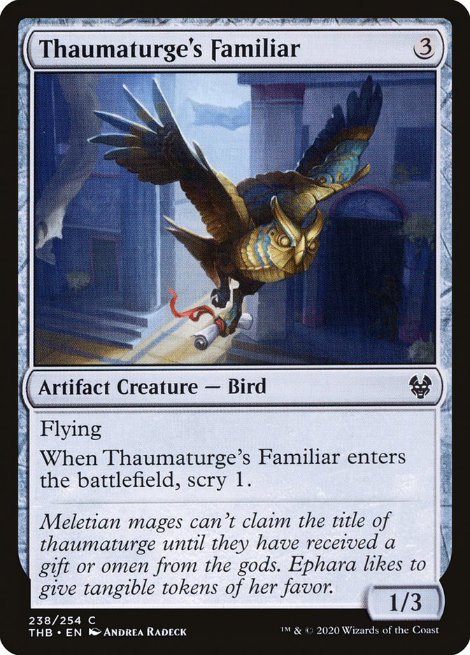 Thaumaturge's Familiar [Theros Beyond Death] | Devastation Store