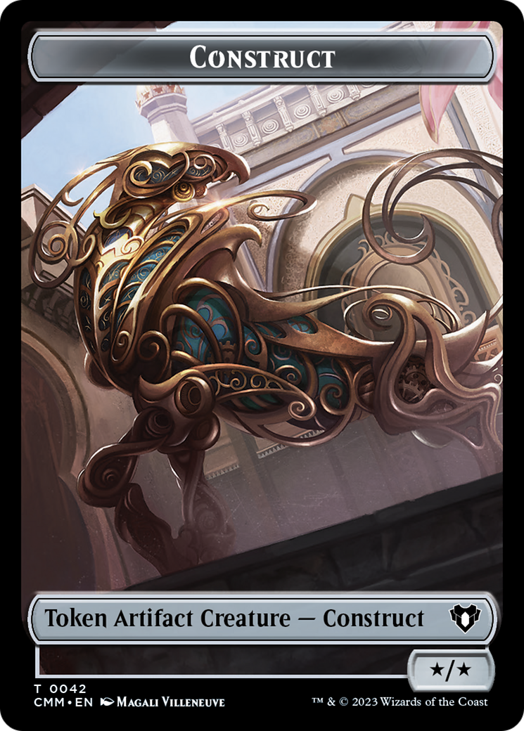 Construct Token (42) [Commander Masters Tokens] | Devastation Store