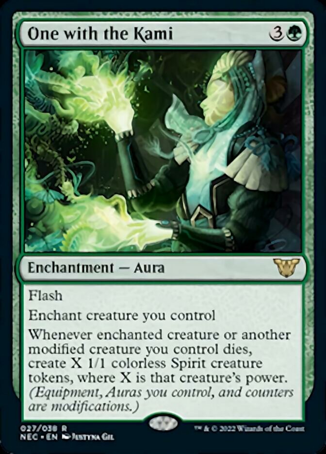 One with the Kami [Kamigawa: Neon Dynasty Commander] | Devastation Store