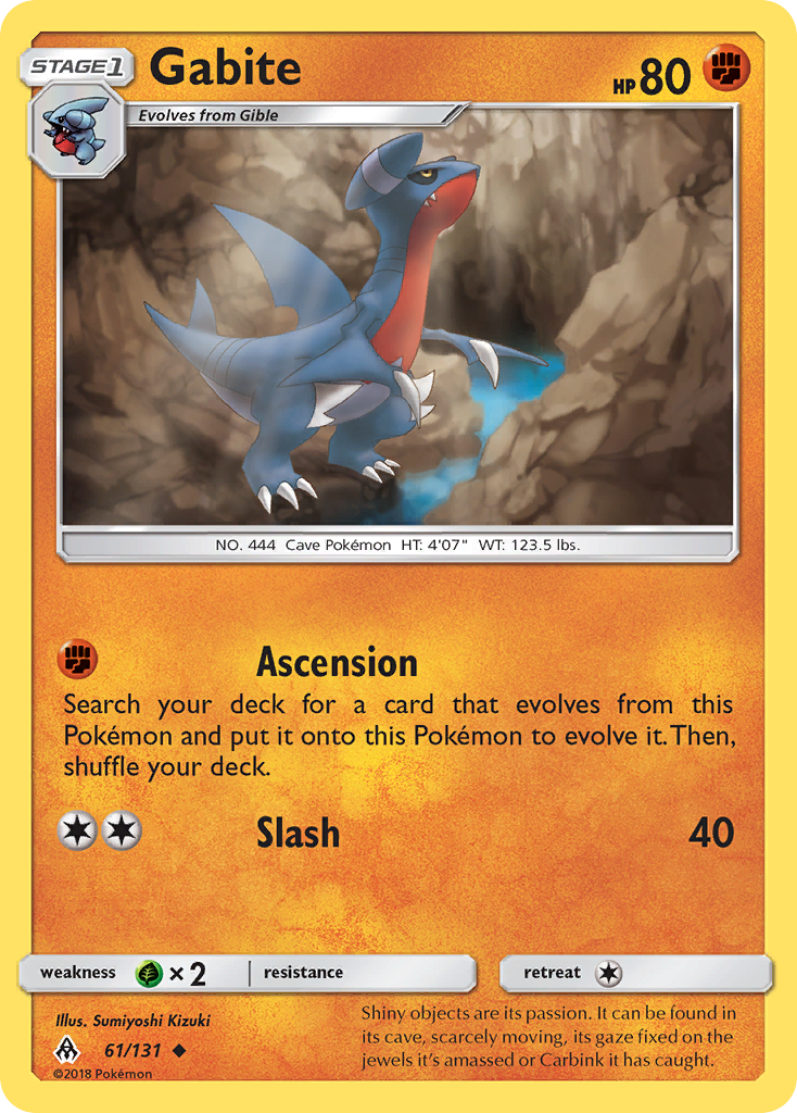 Gabite (61/131) [Sun & Moon: Forbidden Light] | Devastation Store