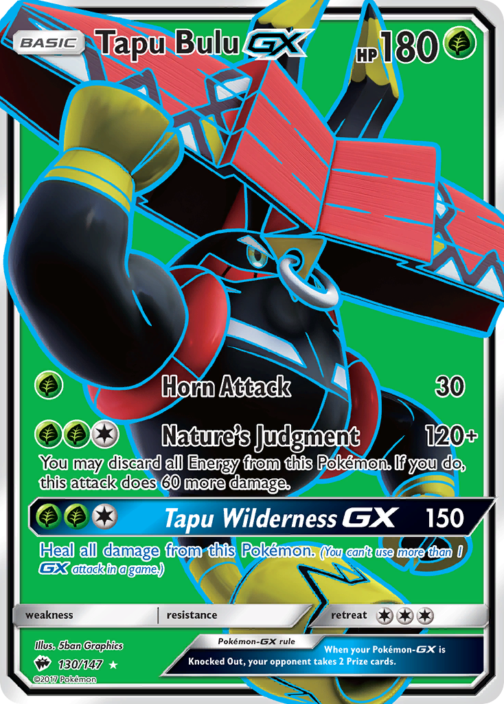 Tapu Bulu GX (130/147) [Sun & Moon: Burning Shadows] | Devastation Store