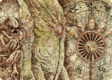Phyrexian Processor Art Card [The Brothers' War Art Series] | Devastation Store