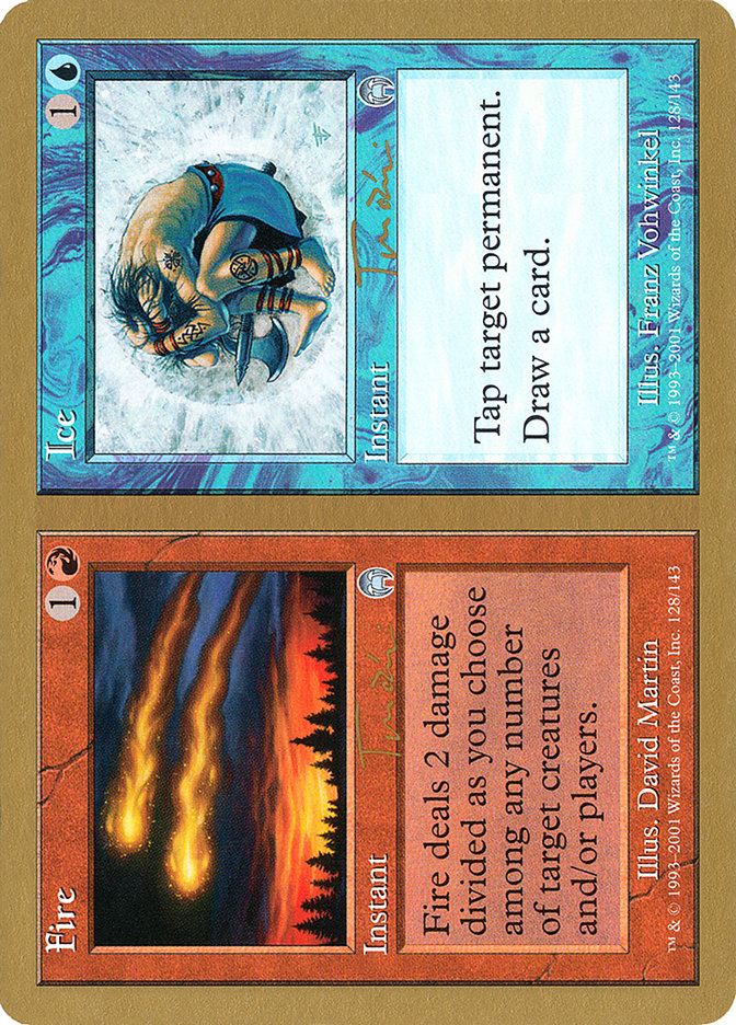 Fire // Ice (Jan Tomcani) [World Championship Decks 2001] | Devastation Store