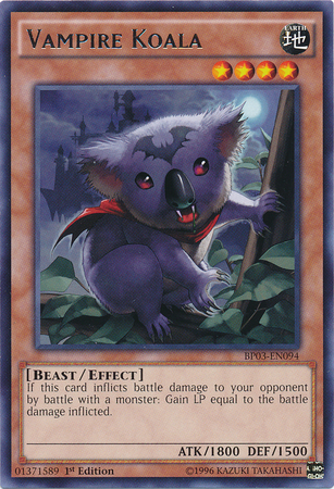 Vampire Koala [BP03-EN094] Rare | Devastation Store