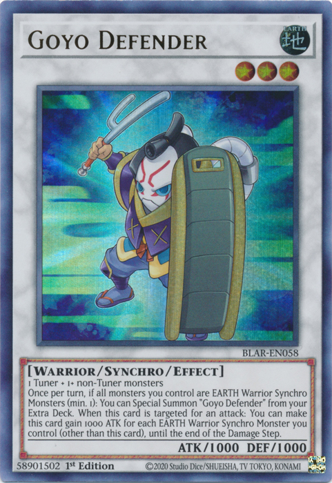 Goyo Defender [BLAR-EN058] Ultra Rare | Devastation Store