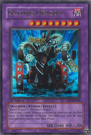 Gatling Dragon [FET-EN035] Ultra Rare | Devastation Store