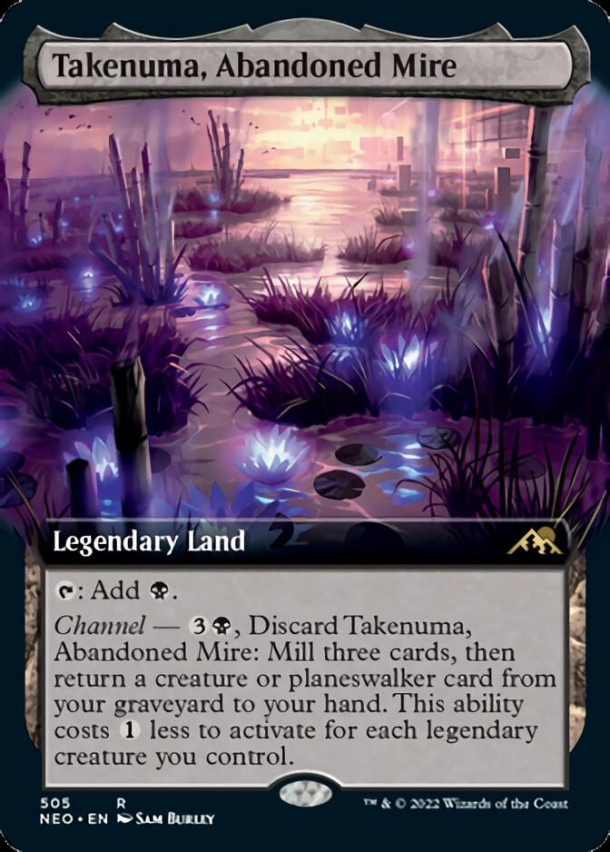Takenuma, Abandoned Mire (Extended) [Kamigawa: Neon Dynasty] | Devastation Store