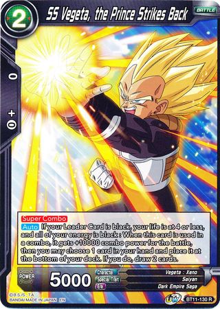 SS Vegeta, the Prince Strikes Back [BT11-130] | Devastation Store