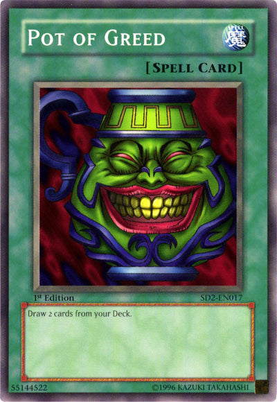Pot of Greed [SD2-EN017] Common | Devastation Store
