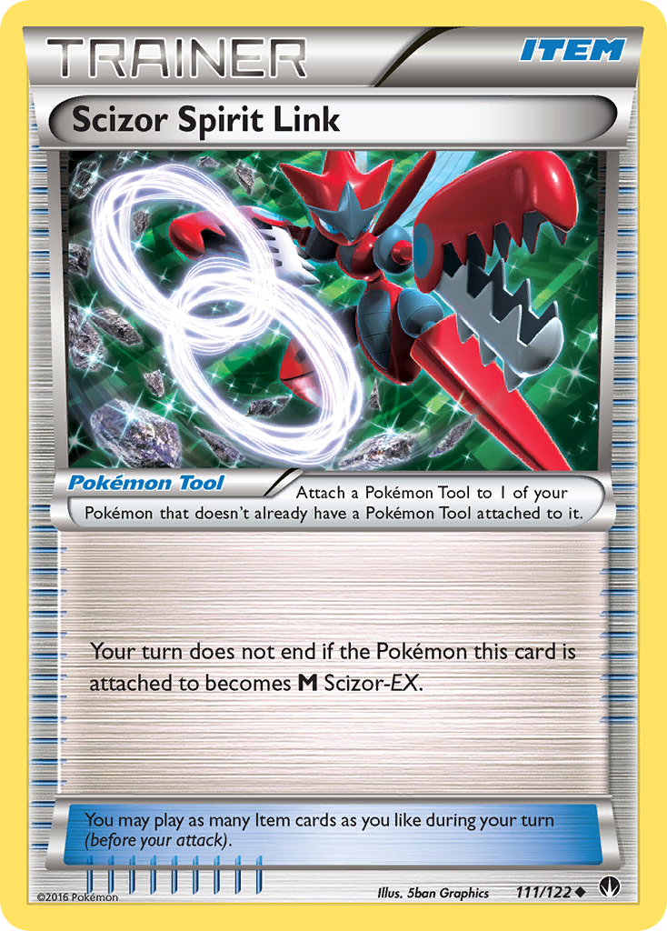 Scizor Spirit Link (111/122) [XY: BREAKpoint] | Devastation Store