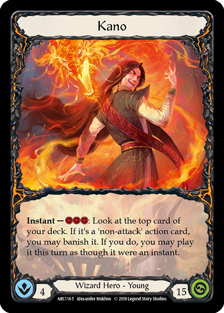 Death Dealer // Kano [ARC040 // ARC114] (Arcane Rising)  1st Edition Normal | Devastation Store