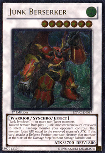 Junk Berserker [EXVC-EN037] Ultimate Rare | Devastation Store