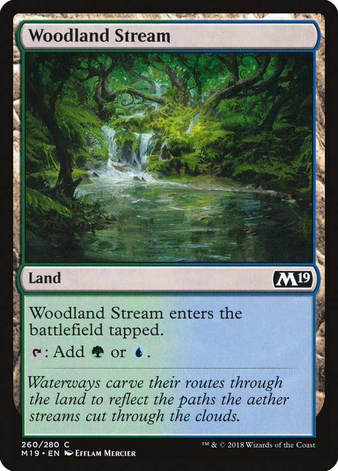 Woodland Stream [Core Set 2019] - Devastation Store | Devastation Store