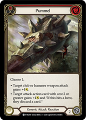 Pummel (Red) [WTR206] Unlimited Edition Rainbow Foil - Devastation Store | Devastation Store