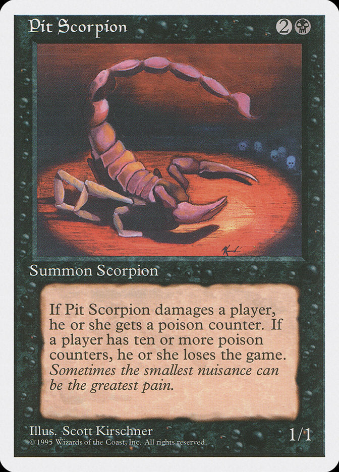 Pit Scorpion [Fourth Edition] - Devastation Store | Devastation Store