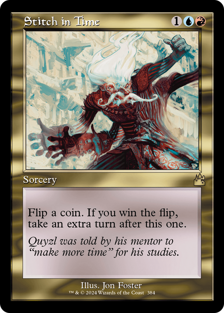 Stitch in Time (Retro Frame) [Ravnica Remastered] | Devastation Store