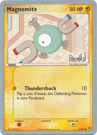 Magnemite (63/97) (Rocky Beach - Reed Weichler) [World Championships 2004] | Devastation Store