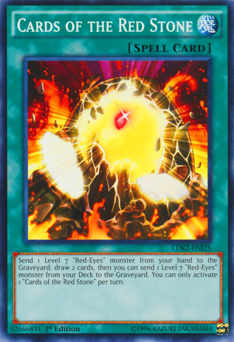 Cards of the Red Stone [LDK2-ENJ25] Common | Devastation Store