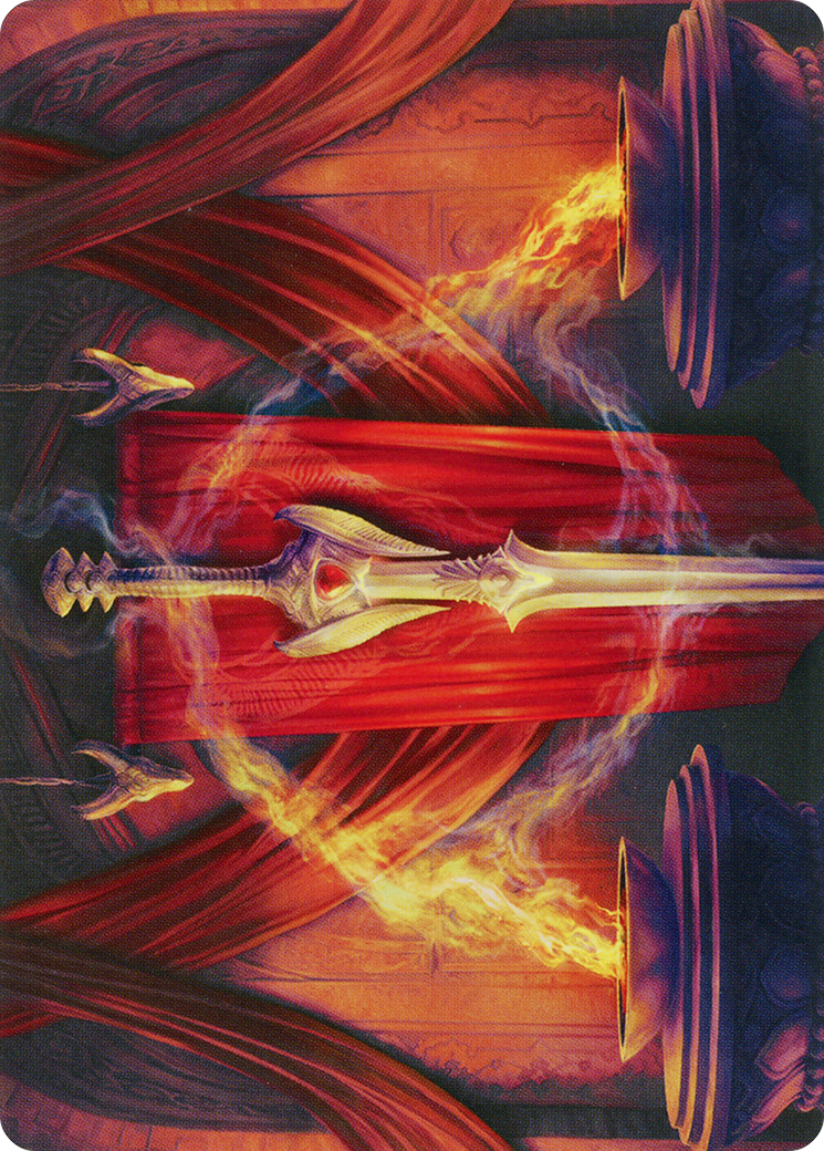 Ramosian Greatsword Art Card [March of the Machine Art Series] | Devastation Store